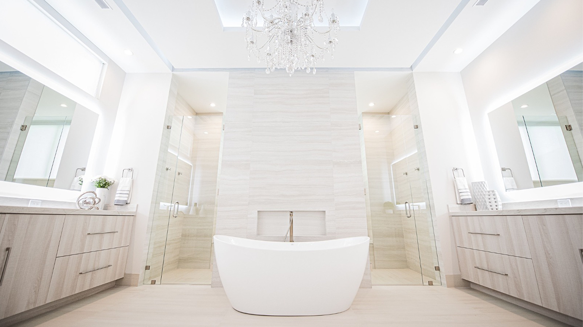 Modern Day Bathroom Area - Interior Designer South Florida